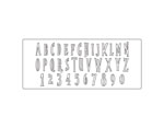 E664218 Troquel BIGZ XL Alphabet handmade by Tim Holtz Sizzix - Ítem1