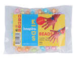 E7333 Perles en plastique en forme de bonbons multicolore transparent 17x8mm 60u aprox trou 2mm Innspiro - Article1