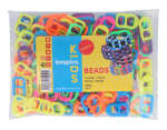 E7554 Cuentas de plastico en forma de lenguetas de latas Multicolor Fluor 25x15mm 200u aprox Innspiro - Ítem1