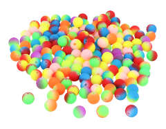 E7612 Perles en plastique rondes multicolore fluor diam 8mm 800u aprox trou 1 5mm Innspiro - Article