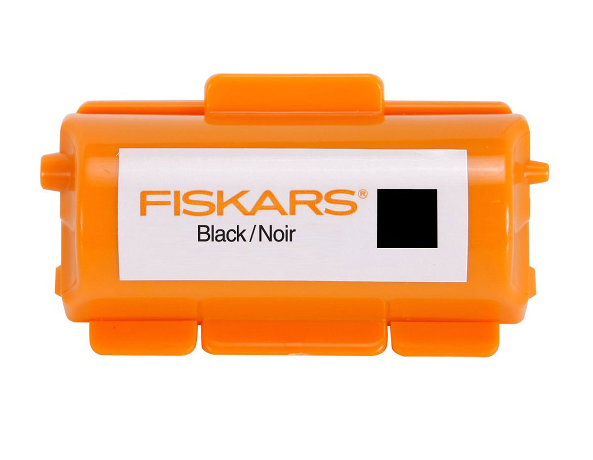 F5576 Encre pour rouleau tampons continus noir Fiskars