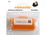 F5579 Encre pour rouleau tampons continus chocolat Fiskars - Article1