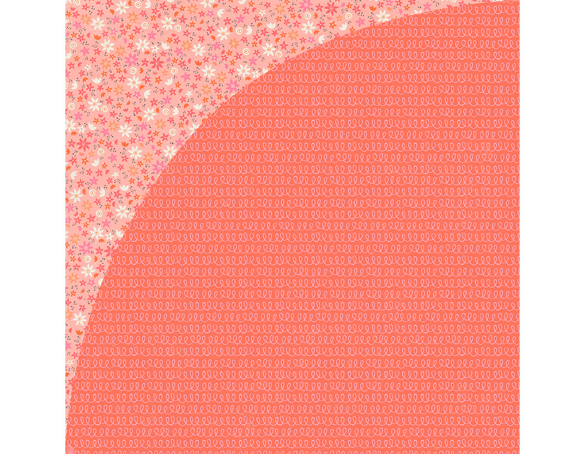HIL-5078 Papel doble cara HILLSIDE Trellis Basic Grey