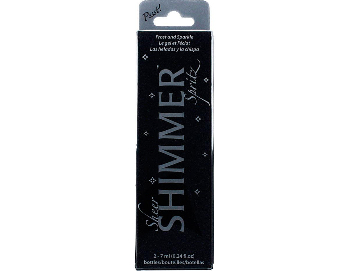 IA-SML-200 Set 2 sprays de tinta escarcha y destello efecto perlado Sheer Shimmer