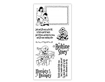 IC0253 MOTHER GOOSE- CLG STAMP G45 MOTHER GOOSE 3* Graphic45 - Article