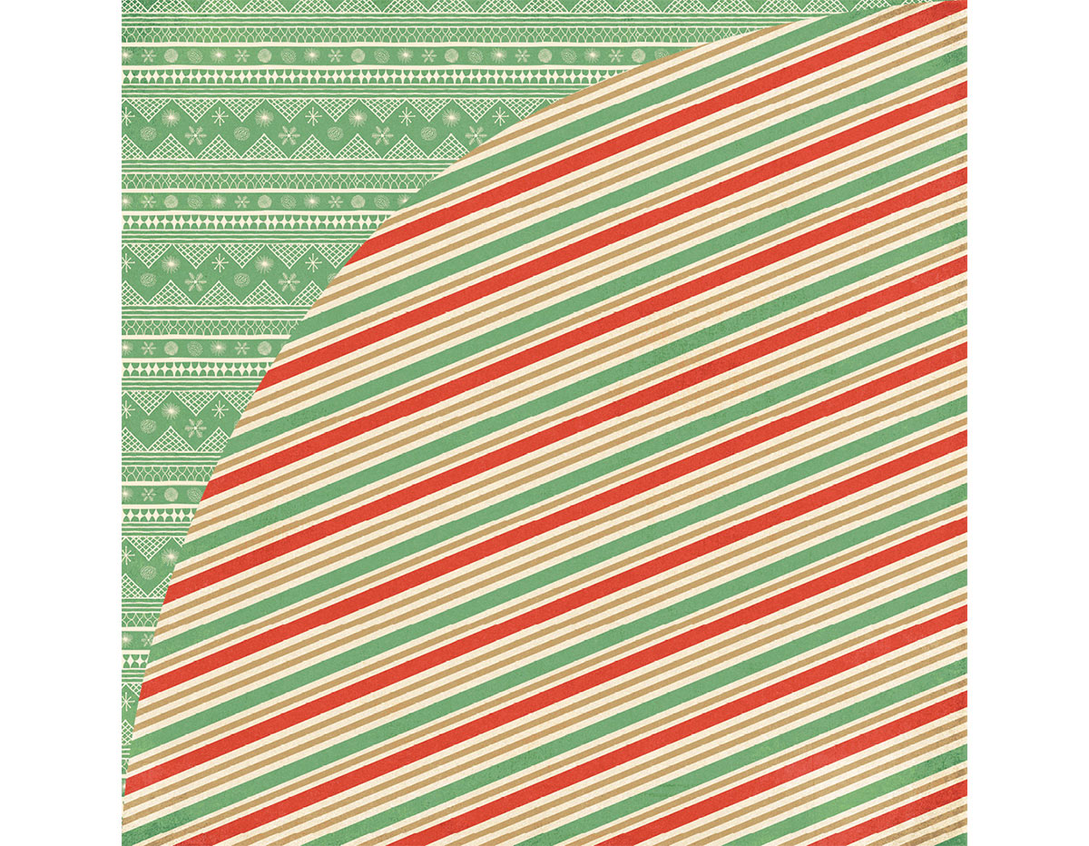 JBY-4930 Papel doble cara JUNIPER BERRY Fa La La Basic Grey