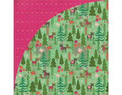JBY-4931 Papel doble cara JUNIPER BERRY Reindeer Games Basic Grey - Ítem