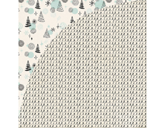 JBY-4941 Papel doble cara JUNIPER BERRY Garland Basic Grey - Ítem