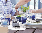 K16213 Pintura vidrio y porcelana GLASS PORCELAIN Classic brillante azul real Kreul - Ítem2