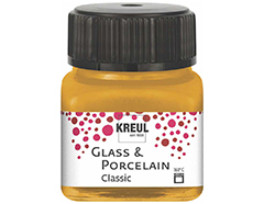 K16247 Peinture verre et porcelain GLASS DESIGN Classic metallique or C Kreul - Article