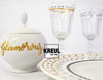 K16431 Set 4 feutres KREUL verre et porcelaine GLASS PORCEALIN Glamour C Kreul - Article2