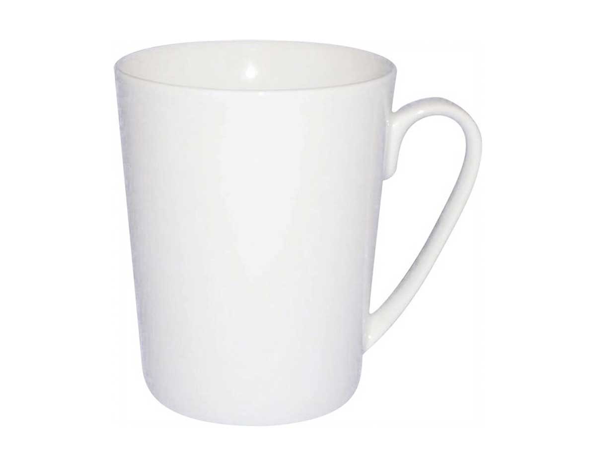 K16565 Taza cafe porcelana blanca Hobby line