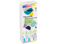 K17860 Set de 11 marqueurs TRITON marqueur de bordure acrylique C Kreul - Article