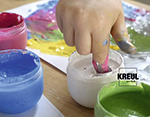 K23050 Set mini 6 botes pintura para dedos MUCKI Fortune 2 anos Kreul - Ítem2