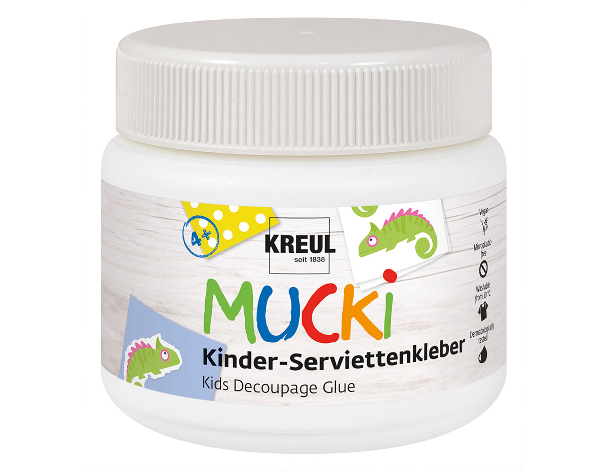 K24391 Pegamento para decoupage MUCKI especial Ninos 158gr - 150ml Kreul