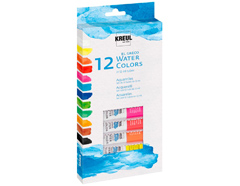 K26050 Set 12 tubos Pintura acuarela artistas EL GRECO Water Colors en tubos de 12ml Kreul - Ítem
