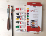 K26150 Set 12 tubos Pintura al oleo artistas EL GRECO Oil Colors en tubos de 12ml Kreul - Ítem2