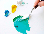 K28330 Peinture acrylique d artiste EL GRECO Bleu Azur Tube 75ml C Kreul - Article5