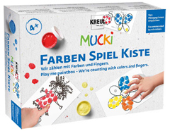 K29103 Kit pintura MUCKI Play me paintbox Estamos contando con colores y dedos 4 Kreul - Ítem