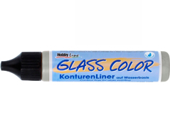 K42455 Pintura vidrio transparente para contornos GLASS COLOR gris Kreul - Ítem