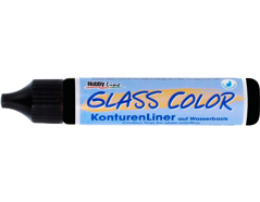 K42456 Pintura vidrio transparente para contornos GLASS COLOR negro Kreul - Ítem