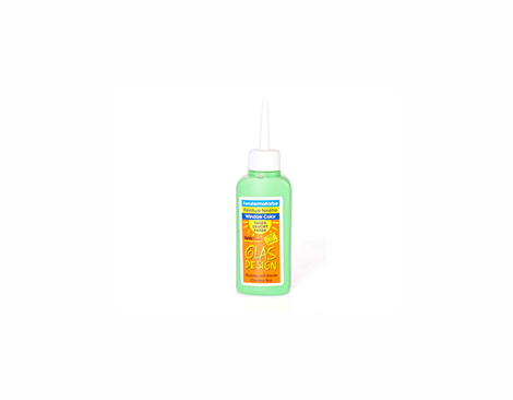 K42782 Pintura vidrio GLAS DESIGN fosforescente verde Hobby line