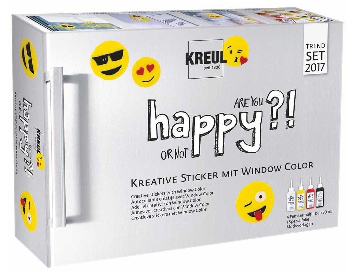 K42852 Kit KREUL Happyset Emoticones C Kreul