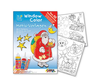 K42889 Hoja WINDOW COLOR Navidades de ninos Hobby line - Ítem