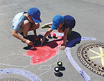 K43103 Peinture craie liquide pour asphalte trottoir KREUL STREETY Rouge 200ml C Kreul - Article2