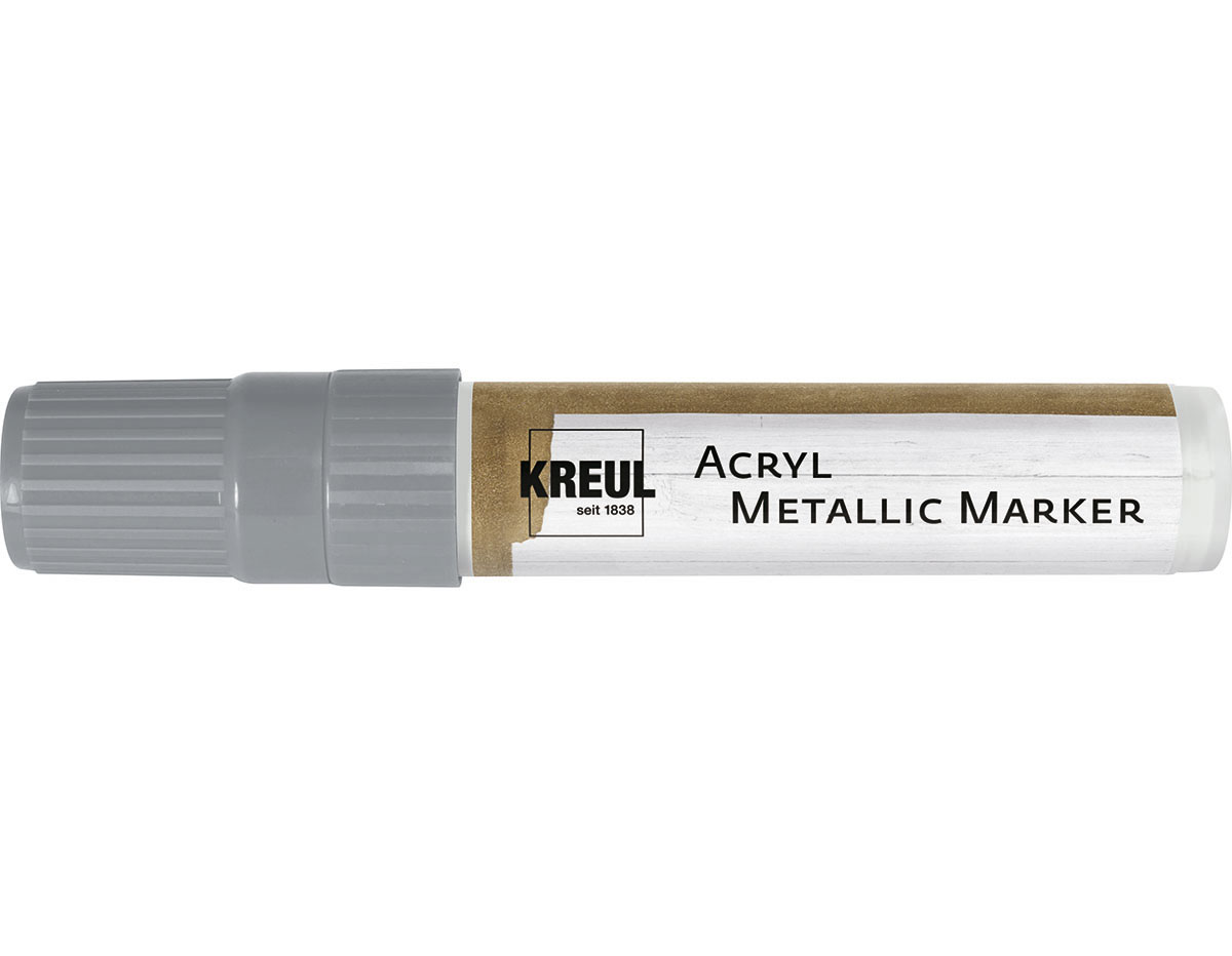 K46252 Feutre acrylique METALLIC MARKER XXL argente C Kreul