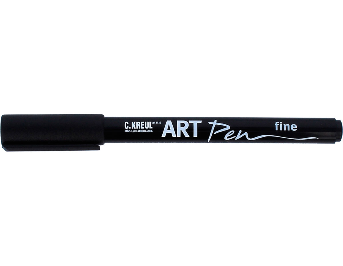 K47951 Rotulador escritura ART Pen punta fina negro Kreul
