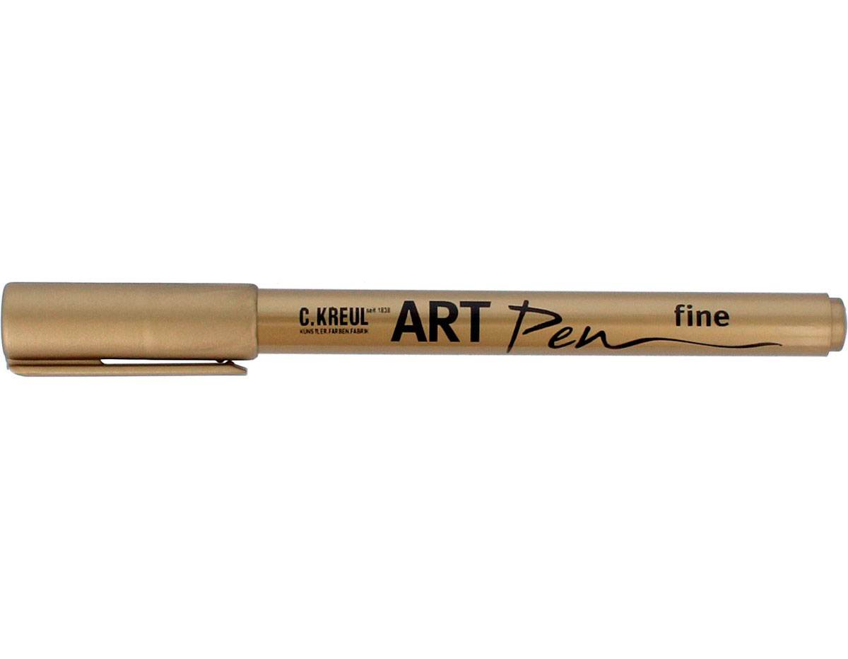 K47952 Rotulador escritura ART Pen punta fina oro Kreul