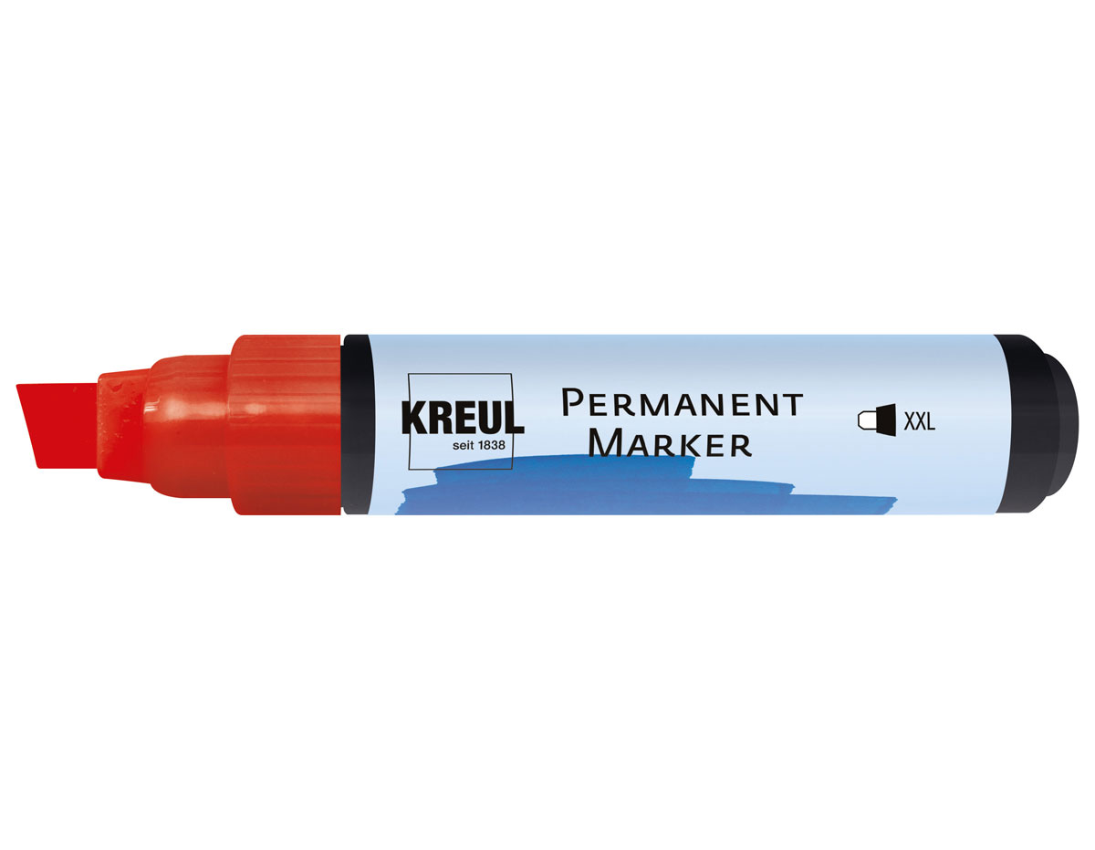 K48012 Feutre permanent pointe XXL rouge C Kreul