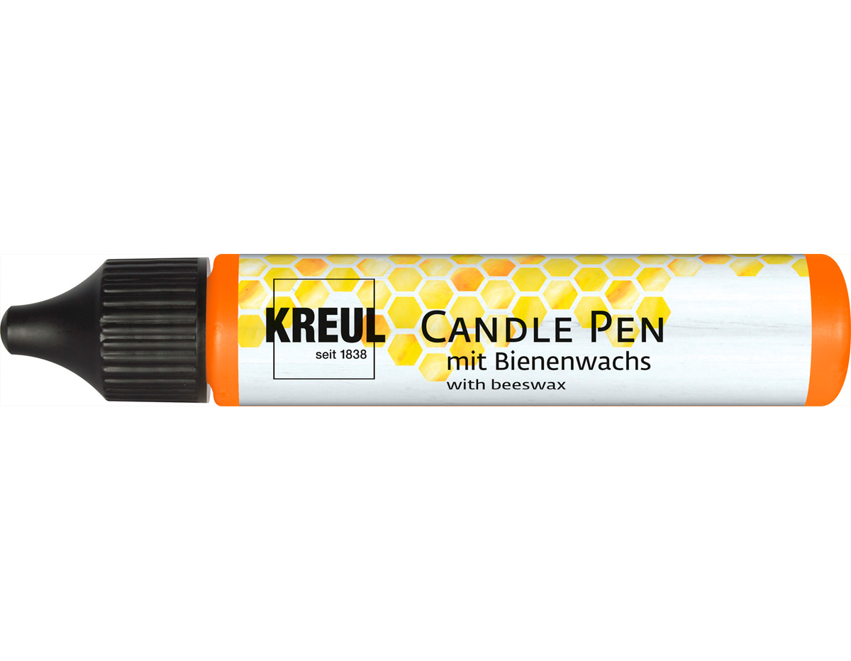 K49703 Pintura PICTIXX Pen para velas naranja Kreul
