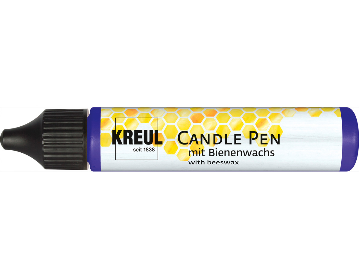 K49717 Pintura PICTIXX Pen para velas azul real Kreul