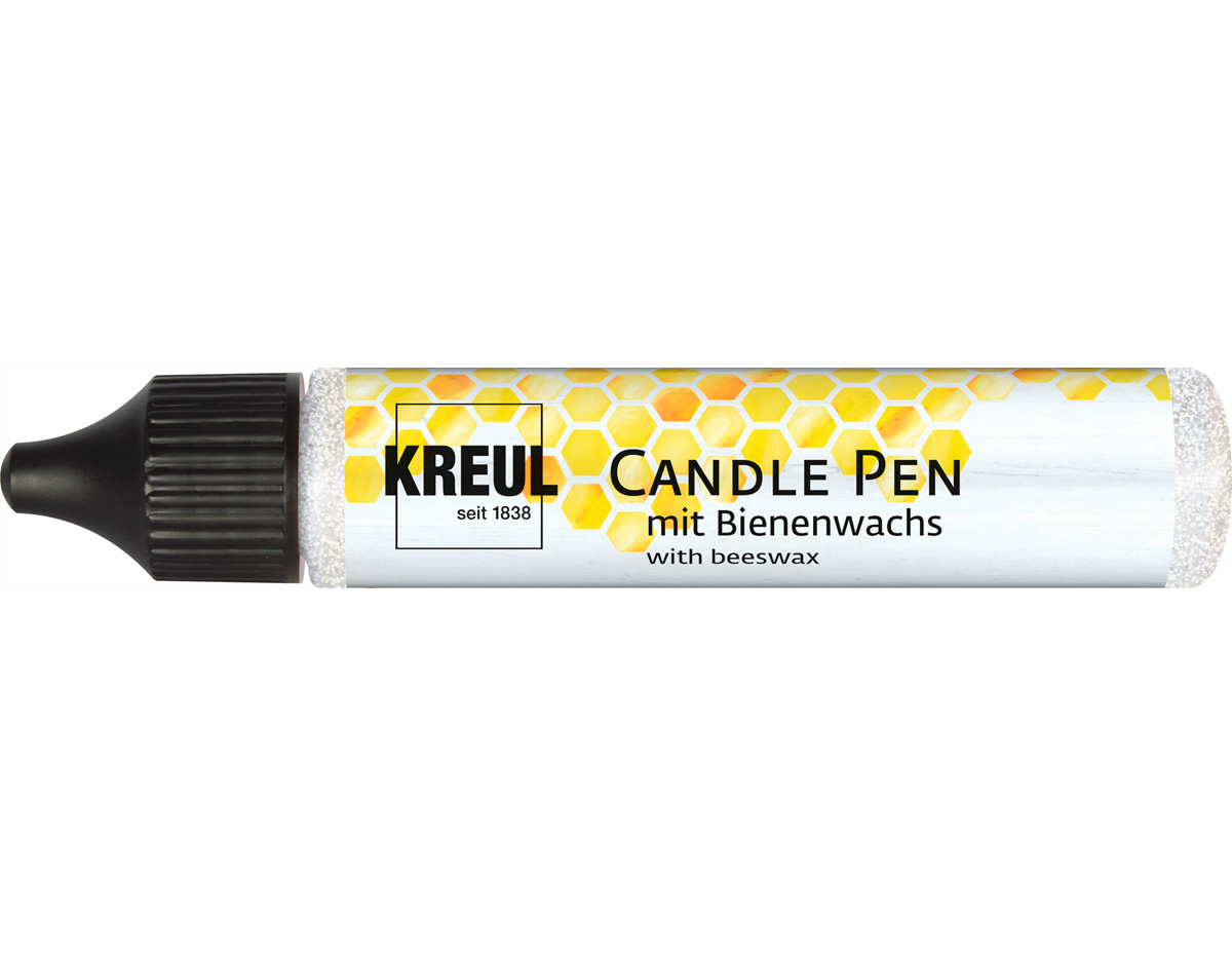 K49734 Peinture PICTIXX Pen pour bougies argent purpurine C Kreul