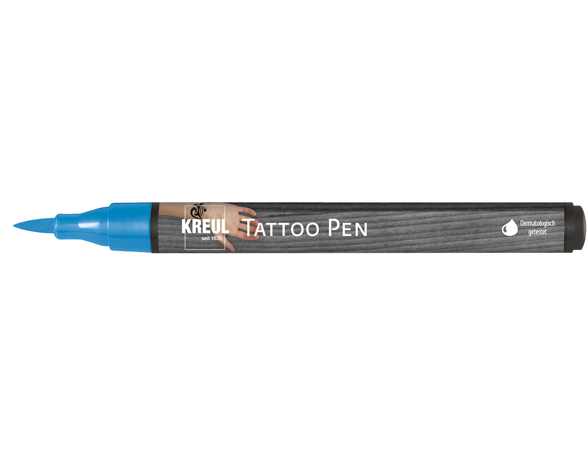 K62102 Feutre TATTOO Pen bleu C Kreul