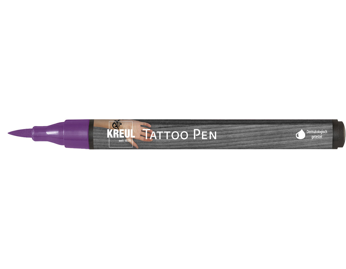 K62108 Feutre TATOO Pen violet C Kreul