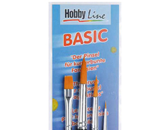 K721040 Set 4 pinceles BASIC surtidos Hobby line - Ítem