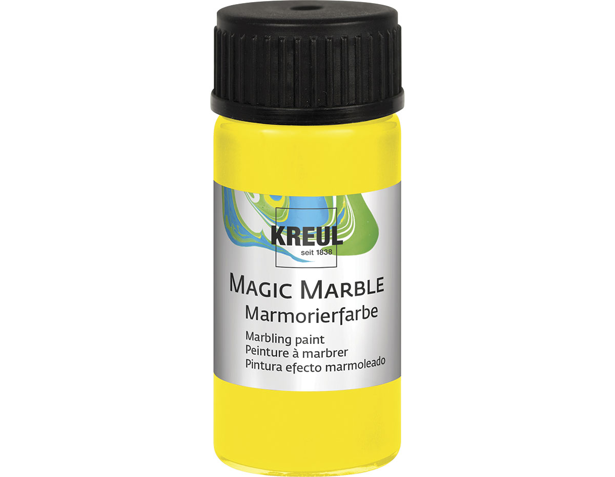 K73202 Peinture marbree MAGIC MARBLE citron C Kreul