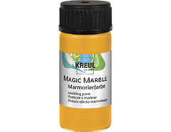 K73203 Peinture marbree MAGIC MARBLE jaune soleil C Kreul - Article