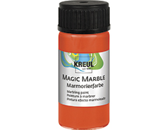 K73204 Peinture marbree MAGIC MARBLE orange C Kreul - Article