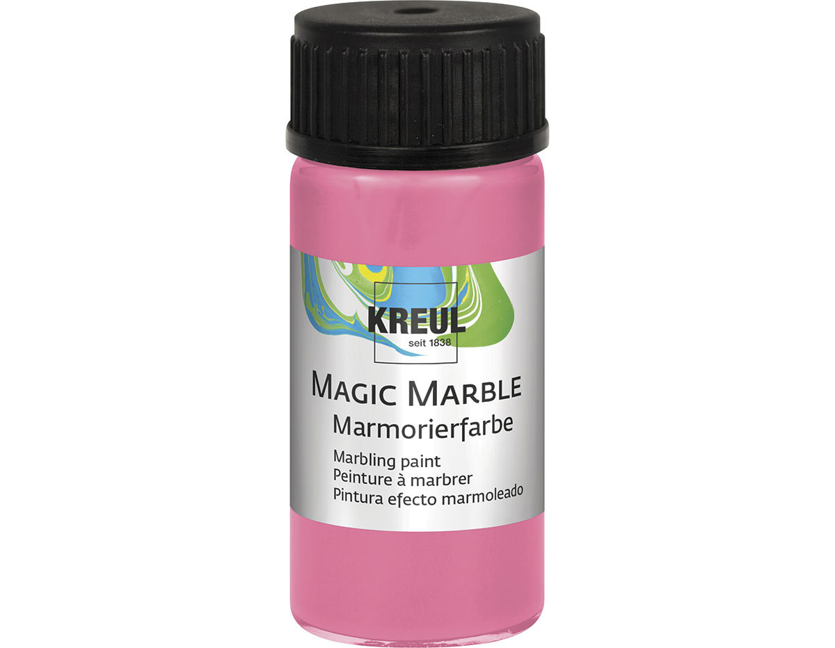 K73206 Peinture marbree MAGIC MARBLE rose C Kreul