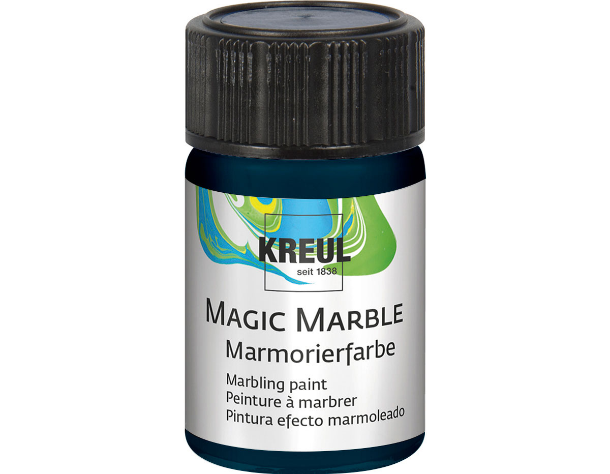 K73212 Pintura marmoleada MAGIC MARBLE azul oscuro Hobby line
