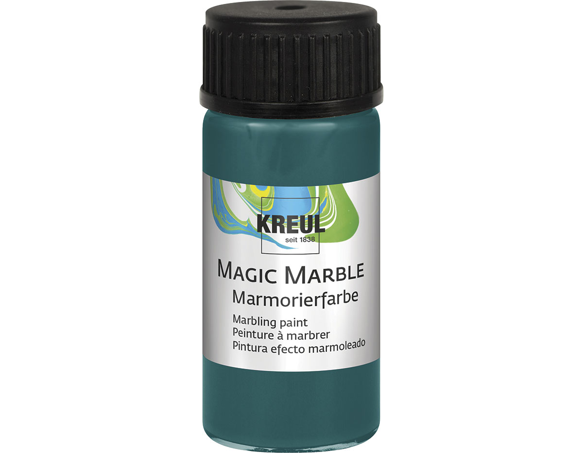 K73213 Peinture marbree MAGIC MARBLE turquoise C Kreul