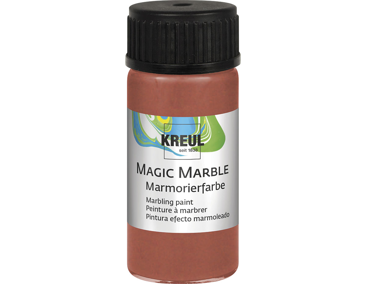 K73221 Peinture marbree MAGIC MARBLE metallique bronze C Kreul