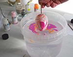 K73224 Pintura marmoleada MAGIC MARBLE purpurina oro Hobby line - Ítem1