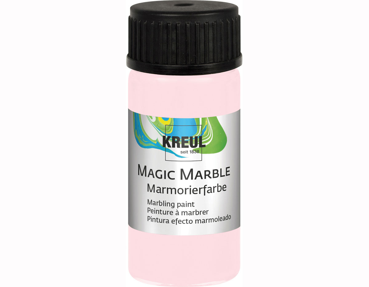 K73234 Peinture marbree MAGIC MARBLE mate rose 20ml C Kreul