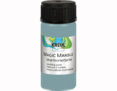 K73235 Peinture marbree MAGIC MARBLE mate bleu petrole 20ml C Kreul - Article