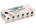 K73613 Set de 6 pots de peinture Magic Marble Chalky Living couleurs en pots de 20 ml C Kreul - Article